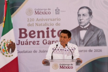 Gobernador Jara Cruz inaugura Guelaguetza de la Lectura en Oaxaca para fomentar el h&aacute;bito lector
