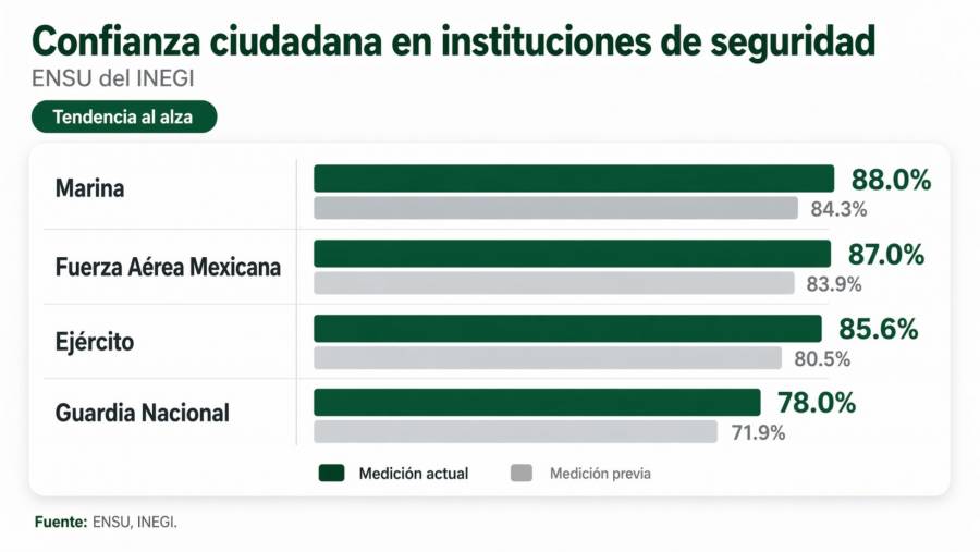 Avances en seguridad reducen percepci&oacute;n de inseguridad, afirma Garc&iacute;a Harfuch