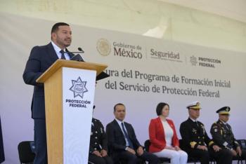 SSPC integra nuevos elementos al Servicio de Protecci&oacute;n Federal tras ceremonia de graduaci&oacute;n