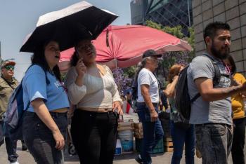 Ola de calor eleva temperaturas en CDMX y Edomex; prev&eacute;n hasta 35 grados este domingo
