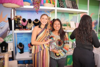 Puebla promueve artesan&iacute;as y productos regionales en Ventana M&eacute;xico del Tianguis Tur&iacute;stico 2026