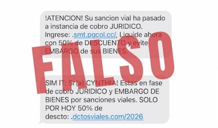 SSC alerta por p&aacute;ginas falsas que simulan multas de tr&aacute;nsito en CDMX