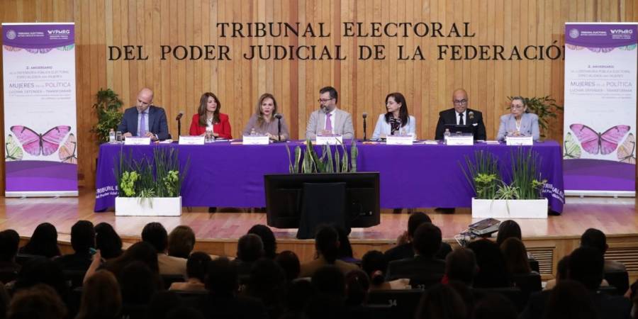 TEPJF reafirma compromiso contra violencia política de género en segundo aniversario de la Defensoría