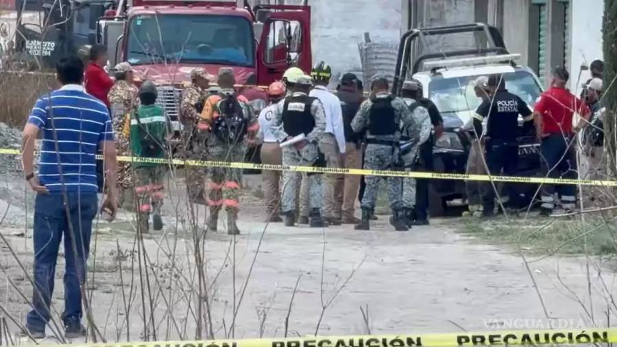 Buscan a cuatro desaparecidos en “huachitúnel” de Acolman, Estado de México