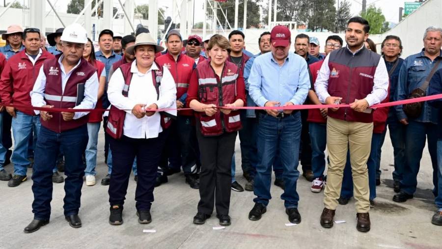 Edomex refuerza sistema de drenaje en Nezahualc&oacute;yotl con rehabilitaci&oacute;n del c&aacute;rcamo Vicente Villada