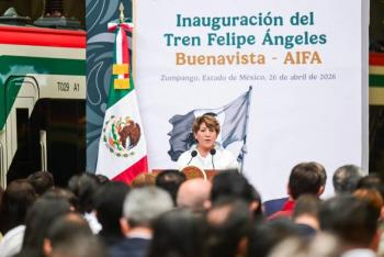 Tren Buenavista-AIFA es un impulso decisivo en la transformaci&oacute;n del Edomex: Delfina G&oacute;mez