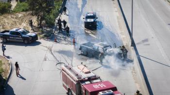 Bloqueos y quema de veh&iacute;culos en Reynosa se extienden a Nuevo Le&oacute;n tras captura de l&iacute;der criminal