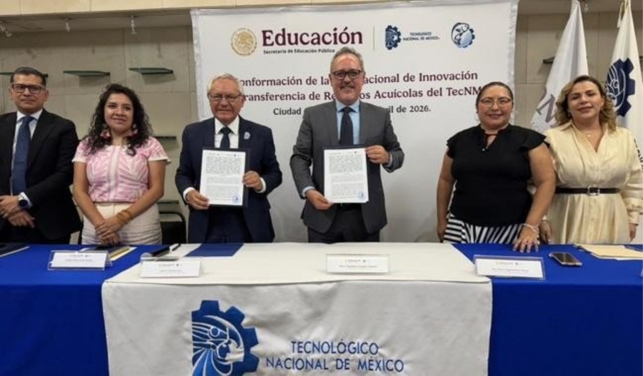 Conapesca y TecNM firman convenio para impulsar pesca, acuacultura y formaci&oacute;n de talento