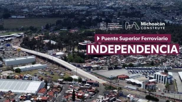 Habilitan paso elevado en puente ferroviario Independencia; continuar&aacute;n obras en bajopuente y laterales