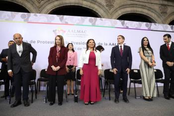 Propone Clara Brugada a alcaldes de la AALMAC elaborar estrategias para la construcci&oacute;n de paz