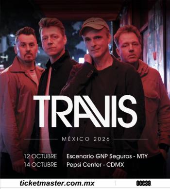 LA BANDA ESCOCESA DE ROCK ALTERNATIVO TRAVIS REGRESA A M&Eacute;XICO