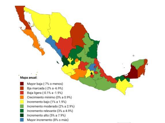 Qu&eacute; estados cerraron con broche de oro su actividad econ&oacute;mica en 2025