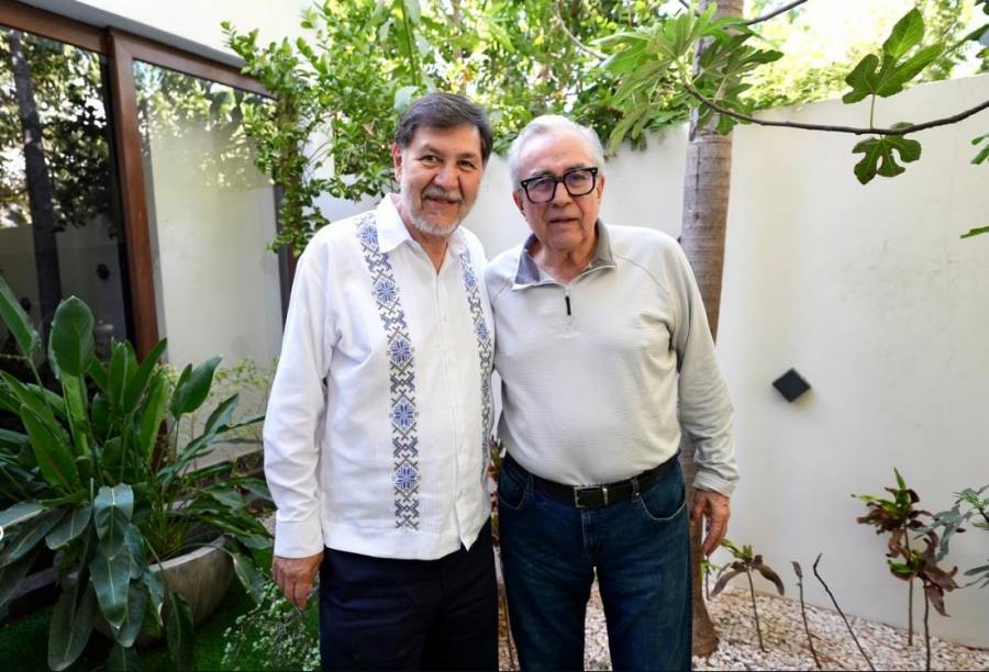 Noroña y Rocha Moya compartieron encuentro político en Culiacán