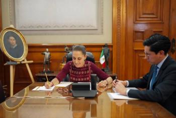 Sheinbaum anuncia cumbre M&eacute;xico–Uni&oacute;n Europea y firma de acuerdo modernizado