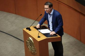Intervenci&oacute;n de Ricardo Anaya es frenada en el Senado al mencionar acusaciones contra Rocha Moya