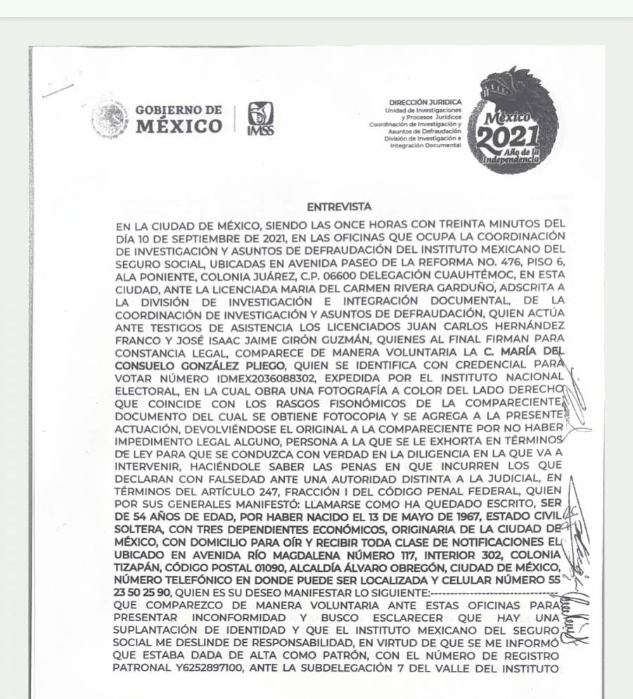 Trabajadores del IMSS denuncian acoso laboral y despidos en la Delegaci&oacute;n Sur