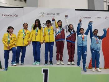 Guanajuato suma bronce en b&aacute;dminton de Olimpiada Nacional en Tlaxcala