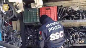 Cateos en Iztapalapa: aseguran 35 toneladas de autopartes robadas