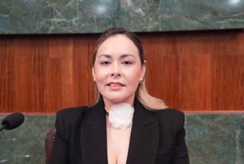 Yeraldine Bonilla Valverde es ratificada como gobernadora interina de Sinaloa tras licencia de Rub&eacute;n Rocha Moya