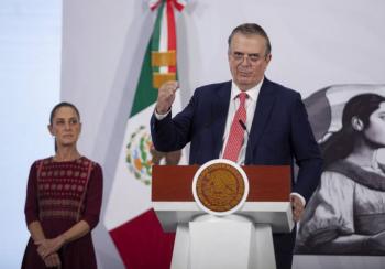 M&eacute;xico sale de lista de vigilancia de propiedad intelectual de EE.UU., celebra Marcelo Ebrard