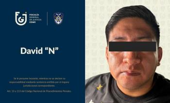 Detienen y vinculan a proceso a David N por feminicidio agravado en Venustiano Carranza