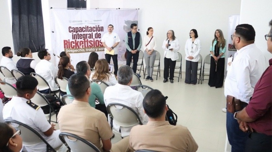 Capacitan a personal de salud en Muleg&eacute; para detectar y tratar Rickettsiosis