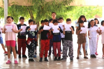 M&aacute;s de 110 mil estudiantes celebran el D&iacute;a de la Ni&ntilde;ez en Baja California Sur