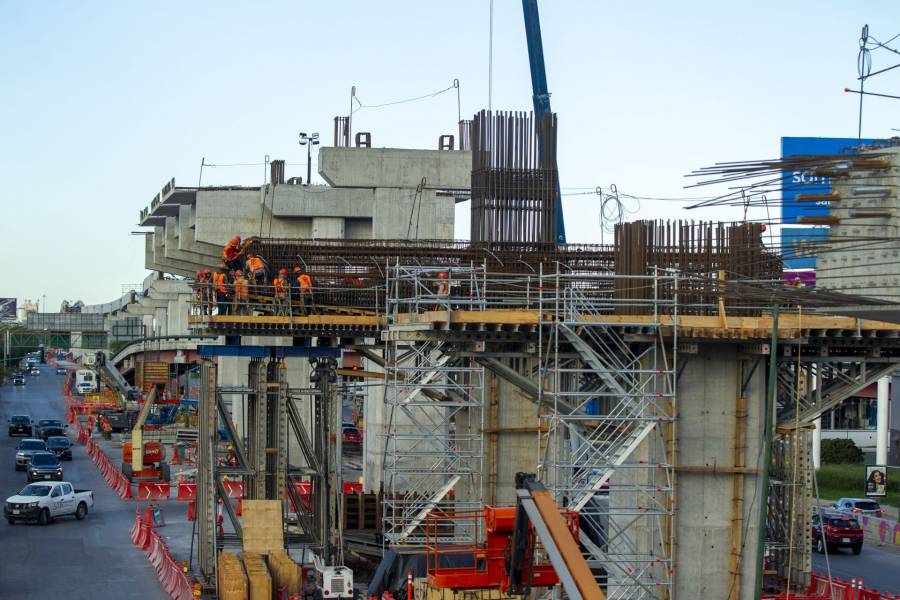 Muere trabajador en zona de construcci&oacute;n del Metro en Monterrey