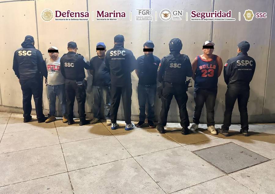 Detienen en CDMX a cuatro personas con más de una tonelada de marihuana oculta en cajas de huevo