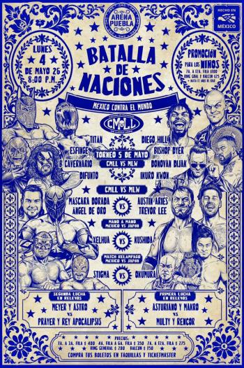 En la Arena Puebla se Disputar&aacute; el Torneo 5 de Mayo