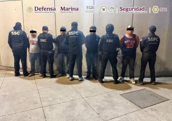 Detienen en CDMX a cuatro personas con m&aacute;s de una tonelada de marihuana oculta en cajas de huevo