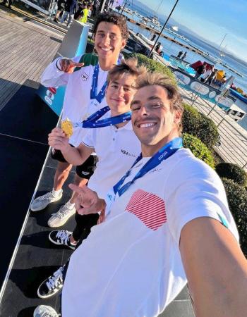 Paulo Strehlke hace historia con medalla de plata en Copa del Mundo de Nataci&oacute;n en Aguas Abiertas