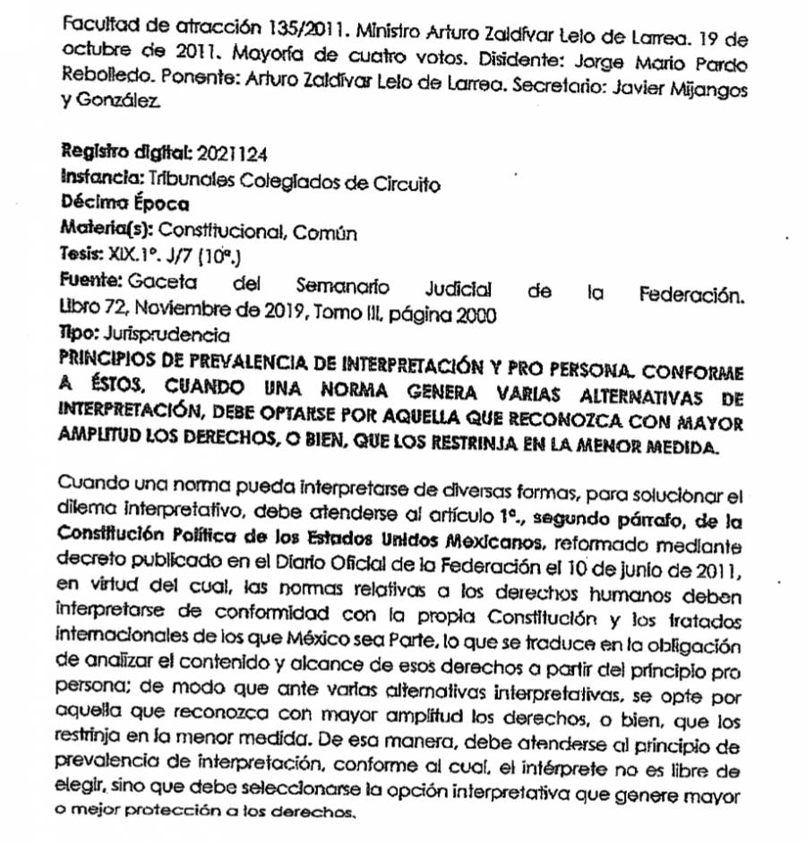 Suspenden a jueza por aplicar la Constituci&oacute;n respecto a prisi&oacute;n preventiva