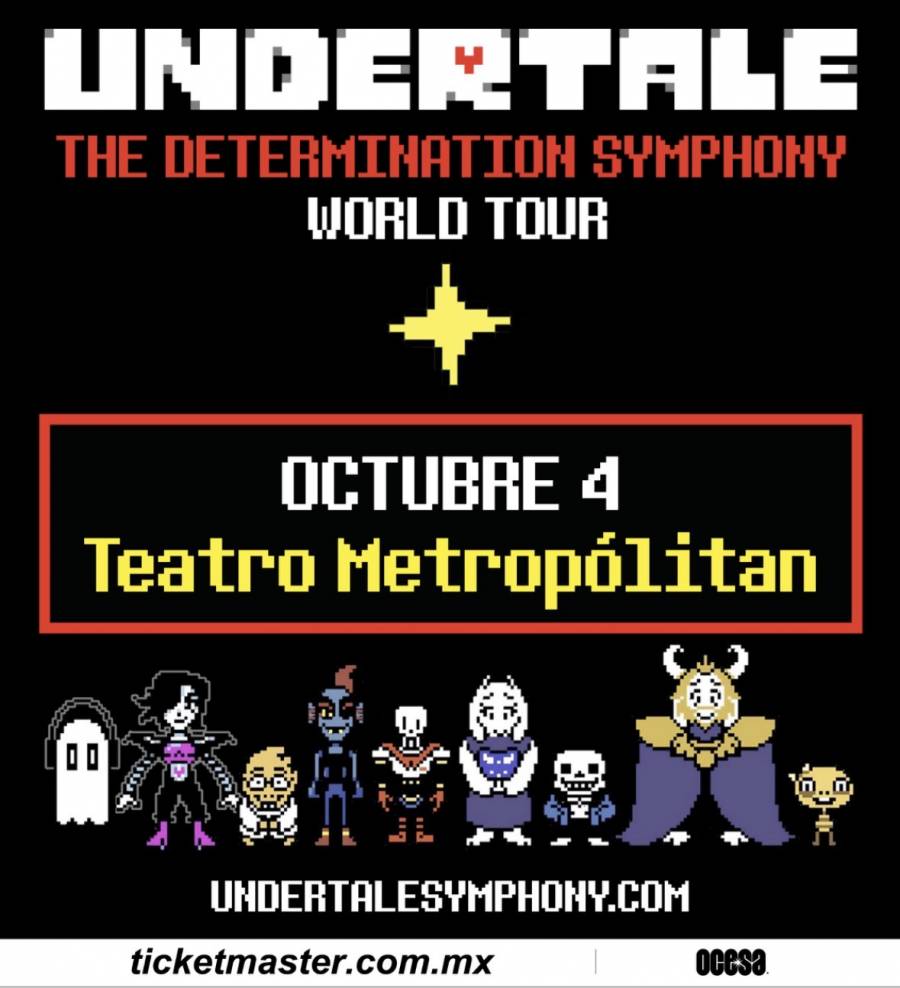 ¡Alerta Gamer! UNDERTALE llegará a México con una experiencia inmersiva !