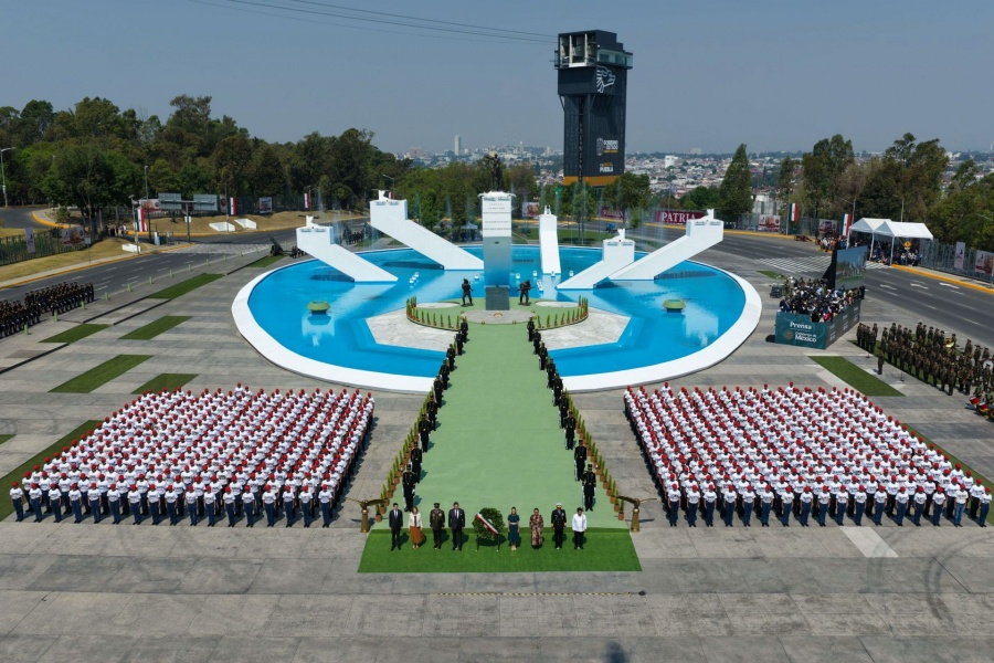 Saldo blanco en desfile del 5 de Mayo en Puebla; operativo conjunto cubri&oacute; 91 eventos