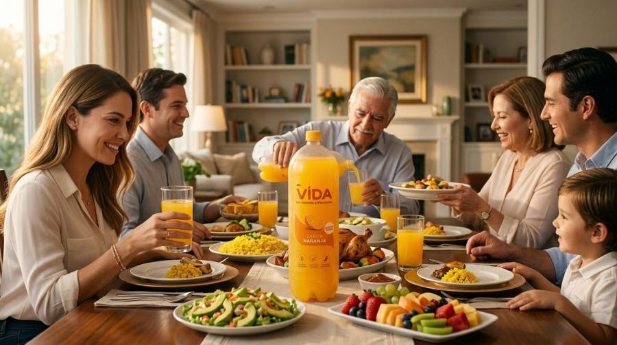 Agua VIDA cuida la salud con vitaminas antioxidantes.- AJEMEX
