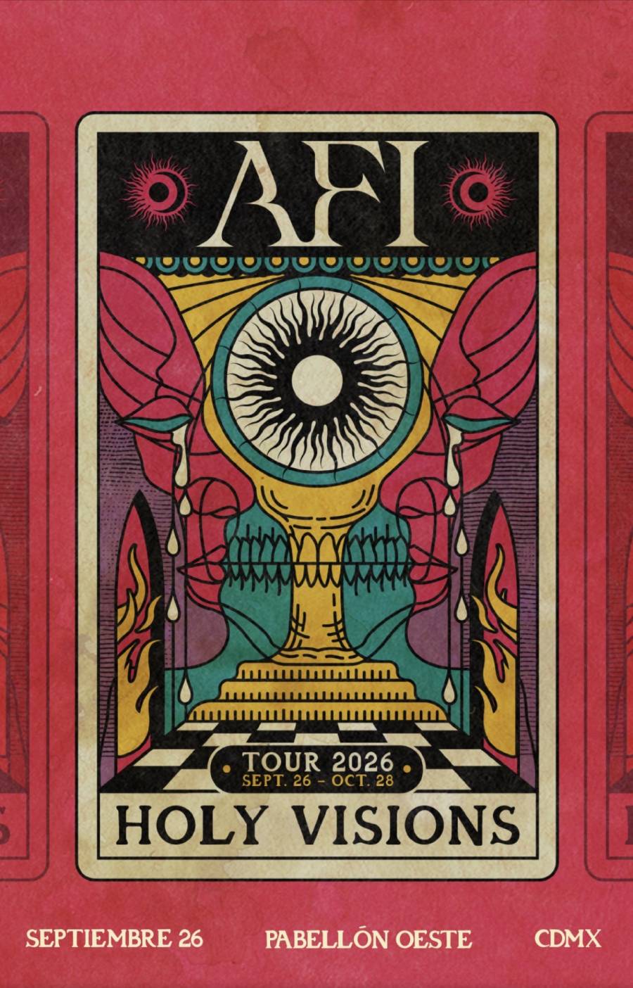 ¡AFI ANUNCIA SU REGRESO A M&Eacute;XICO CON LA GIRA DE 2026!