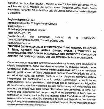 Suspenden a jueza por aplicar la Constituci&oacute;n respecto a prisi&oacute;n preventiva
