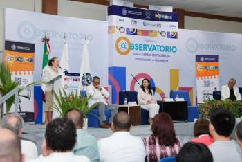 Esquivel Mossa: “La democracia de calidad exige instituciones eficaces y ciudadan&iacute;a aut&oacute;noma”