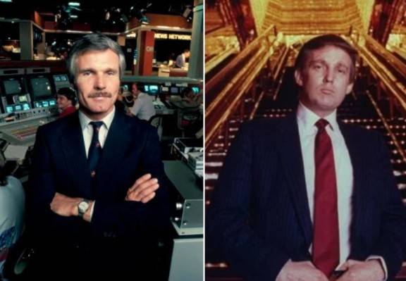 ¿Amigos o enemigos? Donald Trump habl&oacute; sobre la muerte de Ted Turner, fundador de CNN