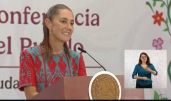 Sheinbaum celebra acuerdo de transporte a&eacute;reo que incluye al AIFA