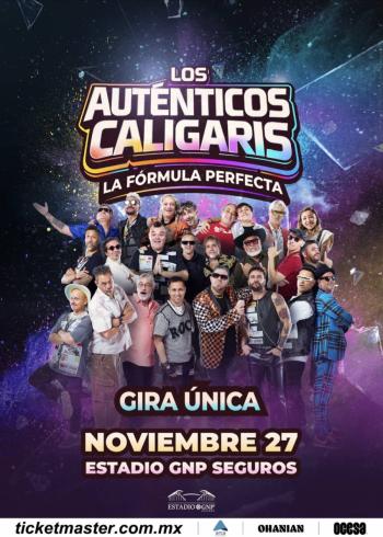 La fusi&oacute;n m&aacute;s festiva del rock latino, Los Aut&eacute;nticos Caligaris, llegar&aacute; a M&eacute;xico