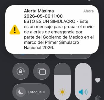 95% de usuarios recibieron alertamiento s&iacute;smico por celular