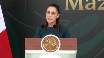 Ninguna potencia extranjera nos va a decir c&oacute;mo gobernar: Sheinbaum
