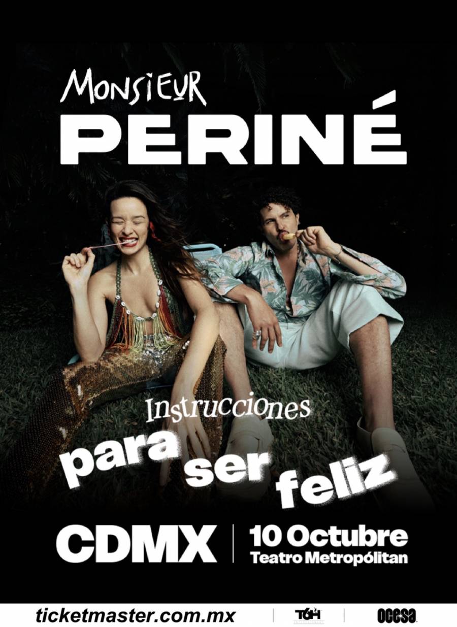 Monsieur Perin&eacute; compartir&aacute; sus Instrucciones Para Ser Feliz en el Teatro Metrop&oacute;litan