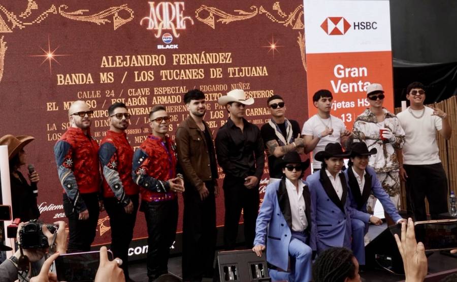 El Festival ARRE 2026 regresa a CDMX con un cartel encabezado por Alejandro Fern&aacute;ndez y Banda MS.
