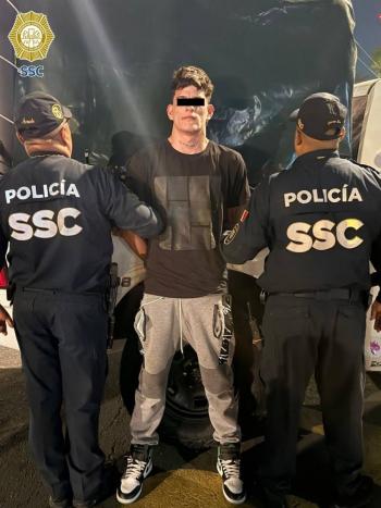 Detienen en Azcapotzalco a presunto integrante de “Los Malportados”