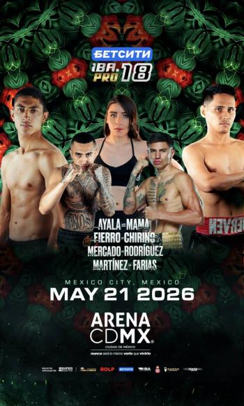 IBA, Zanfer Boxing y Zignia Live anuncian: IBA PRO 18