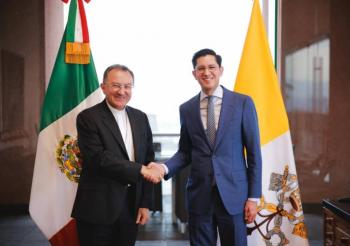 M&eacute;xico y El Vaticano buscan fortalecer di&aacute;logo diplom&aacute;tico