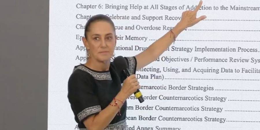 Nosotros estamos actuando responde Sheinbaum a Trump